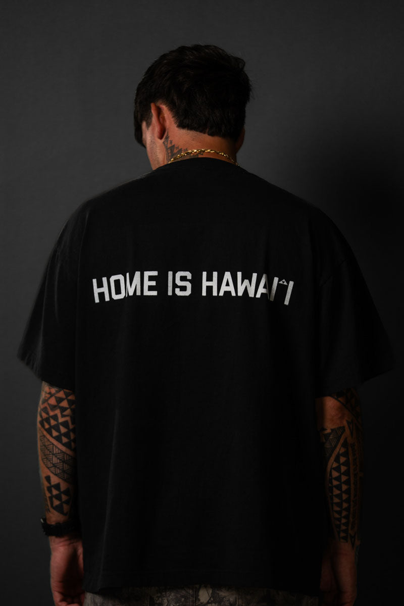 Home is Hawai'i Black T-Shirt