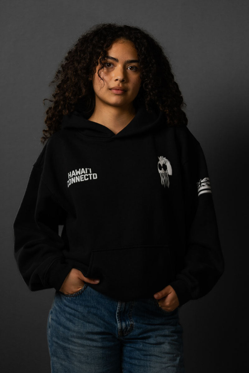 Home is Hawai'i Black Hoodie