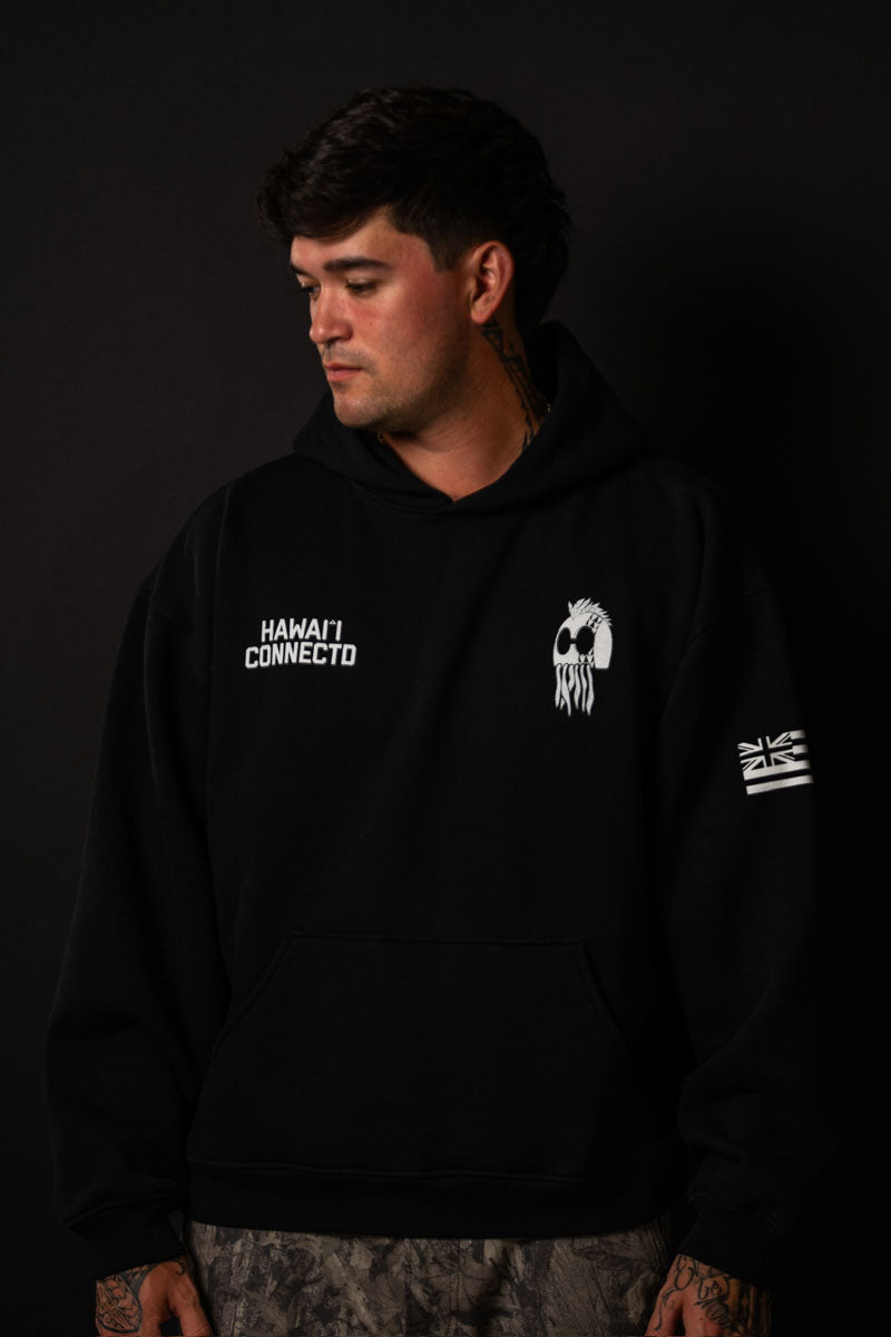 Home is Hawai'i Black Hoodie