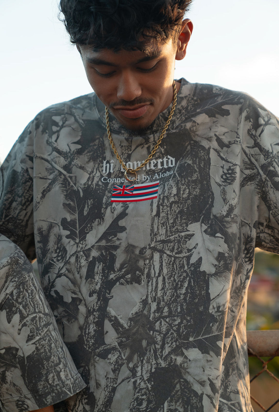 'Ekahi Camo Oversized T-Shirt