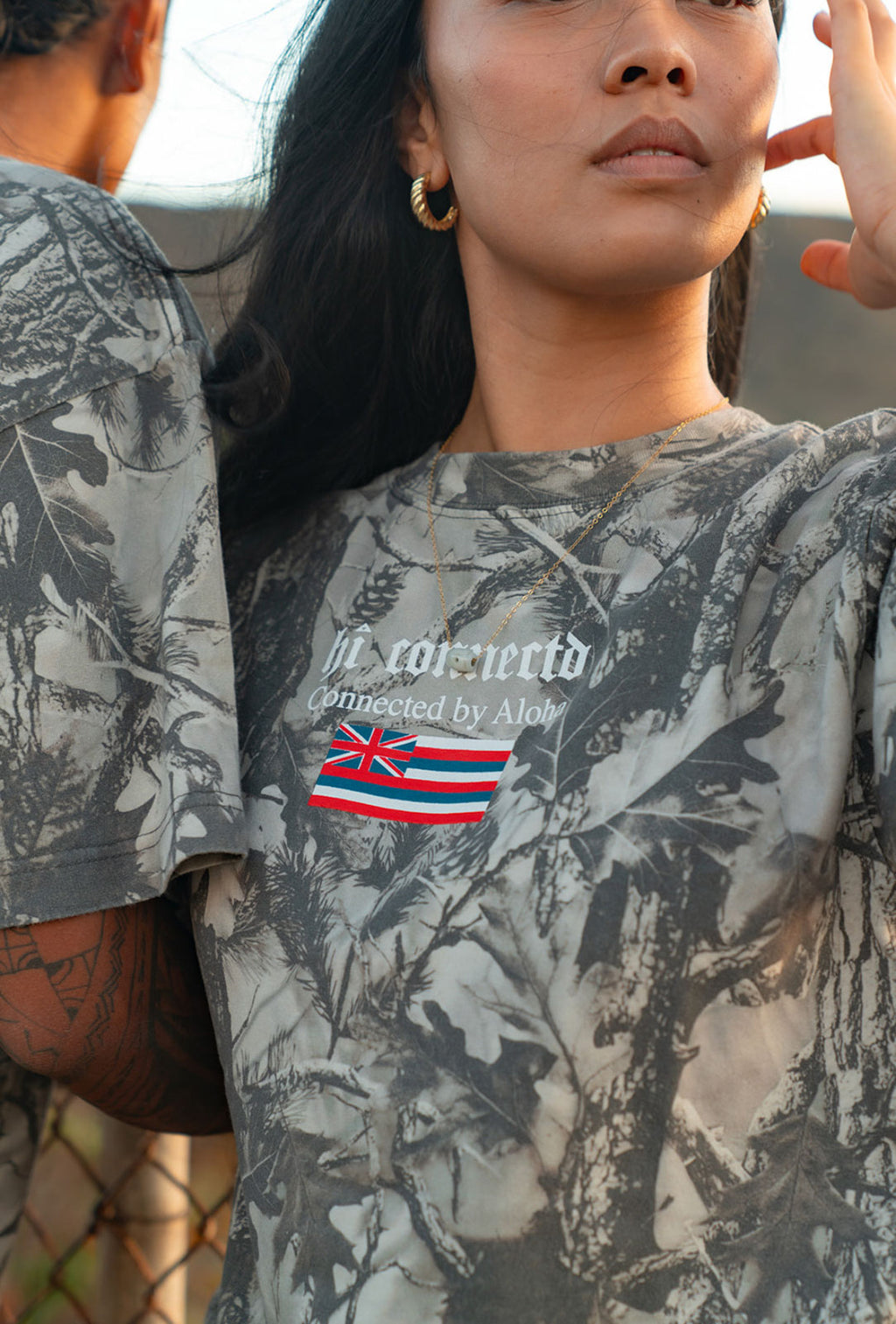 'Ekahi Camo Oversized T-Shirt