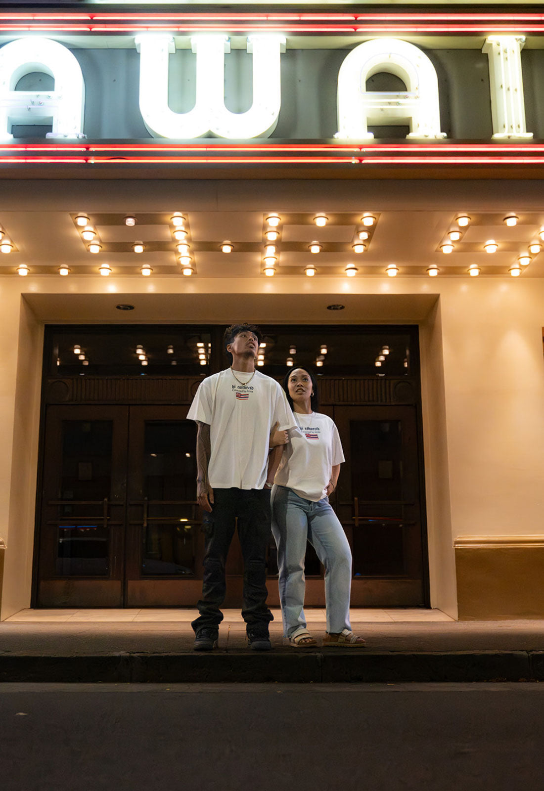 'Ekahi White Oversized T-Shirt